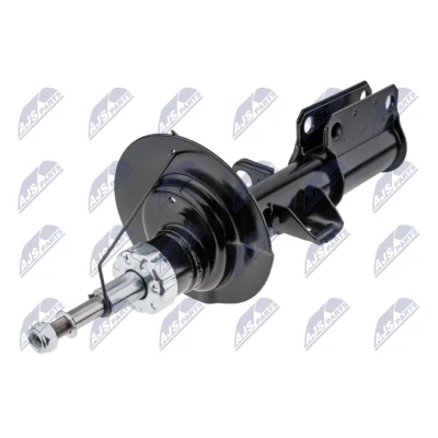 Abbildung von NTY A BM 048 Stoßdämpfer Vorderachse links Gasdruck Zweirohr Federbein oben Stift, unten Schelle BMW: X5 (E53) 3.0d, 4.6is, 3.0i, 4.4i 2000 2006