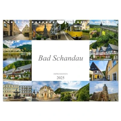 Abbildung von Bad Schandau Impressionen (Wandkalender 2025 DIN A4 quer), CALVENDO Monatskalender