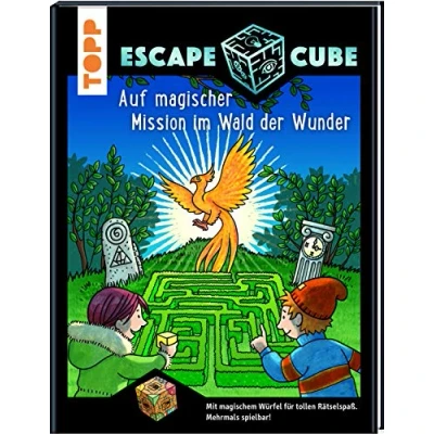 Abbildung von Escape Cube Kids Auf magischer Mission im Wald der Wunder: Das Abenteuer für Kinder mit dem Zauberwürfel