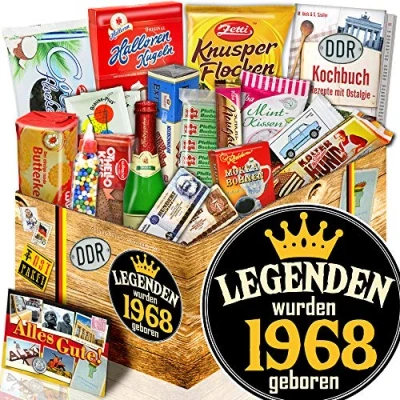 Abbildung von Legenden 1968 Süße DDR Waren