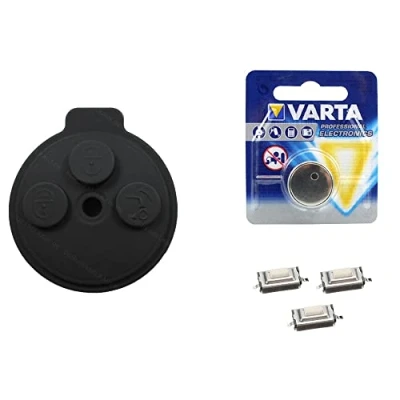 Abbildung von Smart Autoschlüssel Tastenfeld Reparatur Set 450 451 Fortwo Forfour Roadster NEU