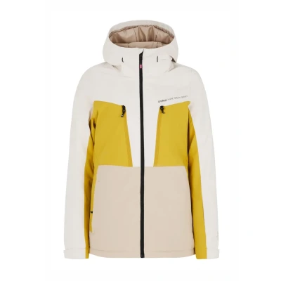 Abbildung von Protest Calida Skijacke, Damen, Größe: Medium, Kitoffwhite