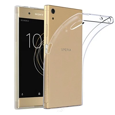 Abbildung von ebestStar Hülle für Sony Xperia XA1 Plus Plus/Dual, Silikon Handyhülle Cover, Klar TPU Schutzhülle, Slim Handy Case, Transparent