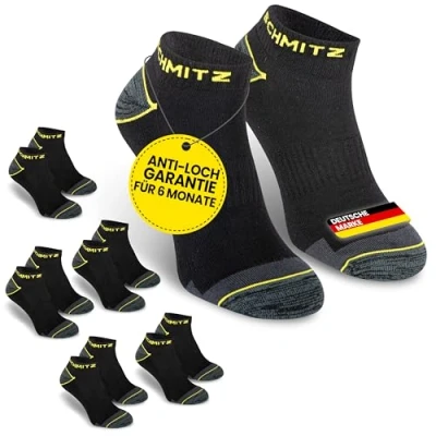 Abbildung von SCHMITZ.Tools Arbeitssocken Herren 43 46 kurz in Premium Qualität Sneaker Sommer mit verstärkter Ferse &amp; Fußspitze kurze Langlebig