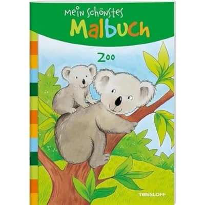 Abbildung von Mein schönstes Malbuch. Zoo: Malen für Kinder ab 5 Jahren