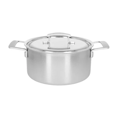 Abbildung von Demeyere Kochtopf mit Deckel Industry 5 ø 24 cm / 8 Liter