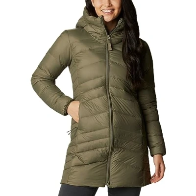 Abbildung von Columbia Autumn PARK MID Jacket Daunenmantel, Damen, Größe: Large, Stone green