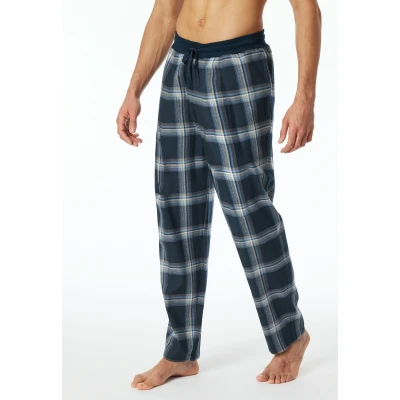 Abbildung von Schiesser Nachtwäsche Hose, Herren, Größe: 58, Blau