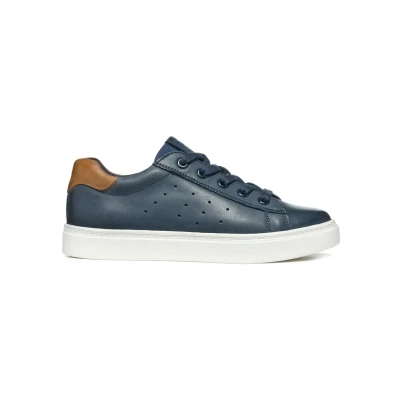 Abbildung von Geox Nashik Sneaker low für Kinder, Größe: 37, Navy brown Schuhe