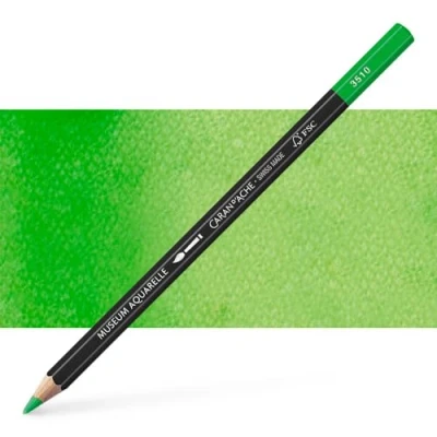 Abbildung von Caran d&#039;Ache Museum Aquarelle Bleistift 3510.220/ NR 220 GRASS GREEN/GRASGRUN FSC (1 Stück/ (Pack of 1)