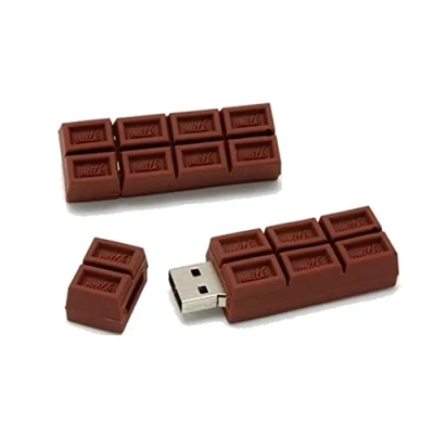 Abbildung von Ulticool Schokolade 8 GB USB Chocolat Flash Pen Drive Chocolate Memory Stick Daten Aufbewahrung Speicherstick Braun