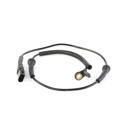 Abbildung von RIDEX 412W0169 ABS Sensor Vorderachse beidseitig Hallsensor 2 800 25 12 schwarz D Form FORD: Fusion Kombi, FIESTA 5, 5 Van, MAZDA: Hatchback