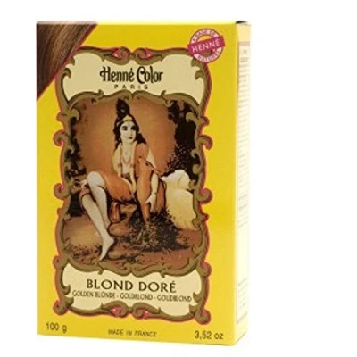 Abbildung von Henné Color Haarfarbe Natürliches Henna Pulver (verschiedene Farben), aus Pflanzenextrakten.