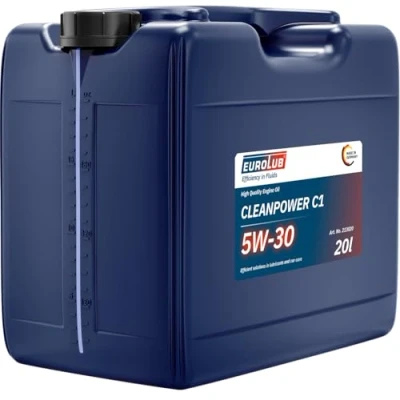 Abbildung von Eurolub Cleanpower C1 5W 30 20l Motoröl 213020 LAND ROVER: Range Rover Sport, Discovery Defender SUV, JAGUAR: XF Limousine, Limousine