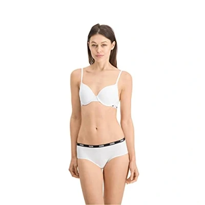 Abbildung von Puma 1 PACK Pushup BH, Damen, Größe: 80B, White