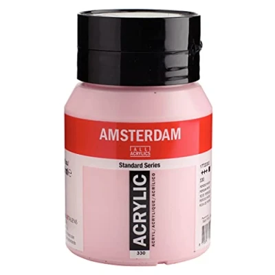 Abbildung von Amsterdam Standard Series Acrylfarbe Flasche 500 ml Persischrosa 330 (17723302)
