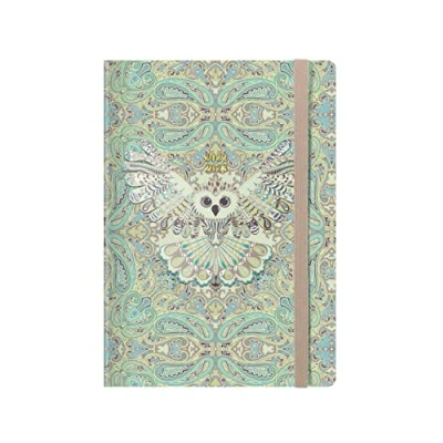 Abbildung von Letts Paisley Schülerkalender, A5, 22,23 cm, Wochenansicht, Eule