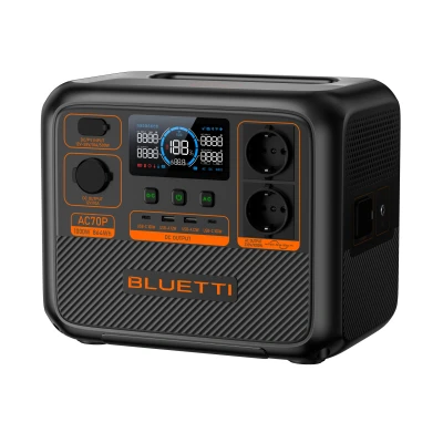 Abbildung von BLUETTI Portable Power Station AC70P Black EU