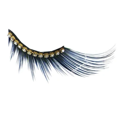Abbildung von EULENSPIEGEL Wimpern mit Strassband schwarz