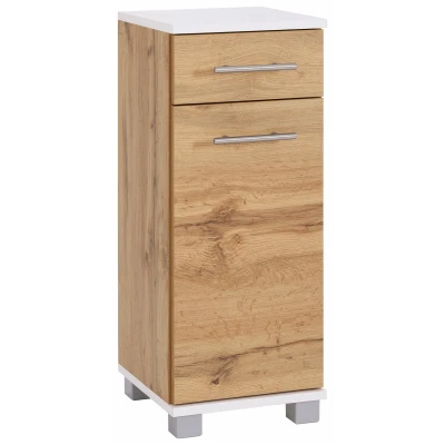 Abbildung von Schildmeyer Unterschrank &quot;Rhodos, Made in Germany&quot;, Breite 30 cm, verstellbarer Einlegeboden, wechselbarer Türanschlag