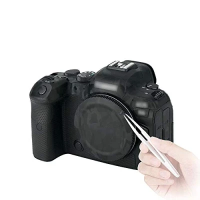 Abbildung von Kiwifotos Kratzfester Schutzaufkleber für Canon EOS R6 Kamera, rutschfeste Abdeckfolie (Tarnmuster)
