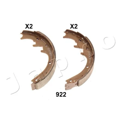 Abbildung von JAPKO 55922 Bremsbacken 254 46 JEEP: Cherokee III