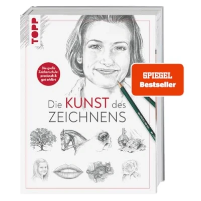 Abbildung von Die Kunst des Zeichnens. große Zeichenschule: praxisorientiert &amp; gut erklärt.: Motive zu allen Themen, Spezialkapitel Perspektive, Licht Schatten, Oberflächen Strukturen
