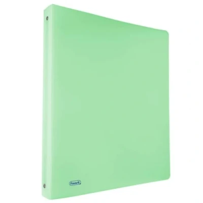 Abbildung von Favorit Ordner Polypropylen P@STEL 22 x 30 4 Ringe rund Durchmesser 15 mm Smaragd