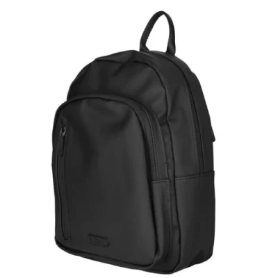 Abbildung von Christian Wippermann Cityrucksack Kleiner Damen Rucksack leder Optik City Bag Tasche (1 tlg), Kunstleder