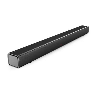 Abbildung von Panasonic SC HTB100 Slim Soundbar für dynamischen Sound mit Bluetooth, USB, HDMI und AUX in Konnektivität, Schwarz