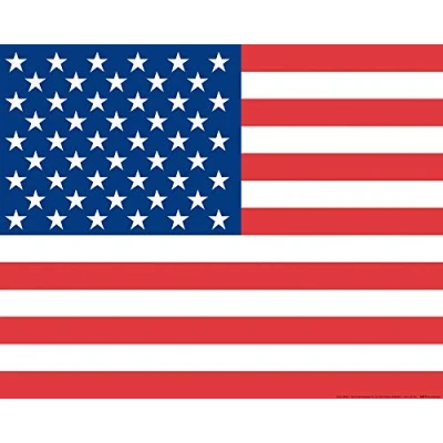 Abbildung von 1art1 USA Poster Flaggen Der Welt Kunstdruck Bild 50x40 cm