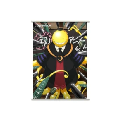 Abbildung von Assassination Classroom Koro Wallscroll * 90x60cm Wandbild auf Stoff, offiziell lizensiert