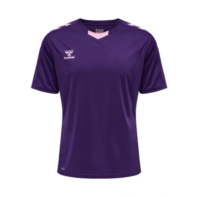 Abbildung von Hummel Hmlcore XK POLY S/S Tshirt print, Herren, Größe: Medium, Acai