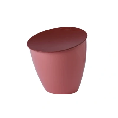 Abbildung von Mepal Küchenabfalleimer Calypso Kleiner Mülleimer mit Deckel Komposteimer Küche Ideal für die Küchenorganisation Küchenhelfer &amp; Spülmaschinenfest 2200 ml Vivid mauve