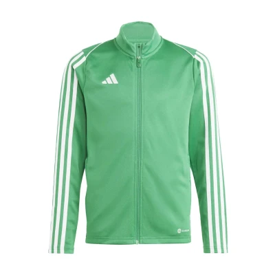 Abbildung von adidas Performance Trainingsjacke für Kinder, Größe: 164, Team green