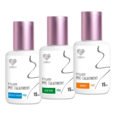 Abbildung von Lovely Wimpernkleber Wimpernverlängerung Reiniger Cleanser Pre treatment zur Vorbehandlung, Wimpernreiniger