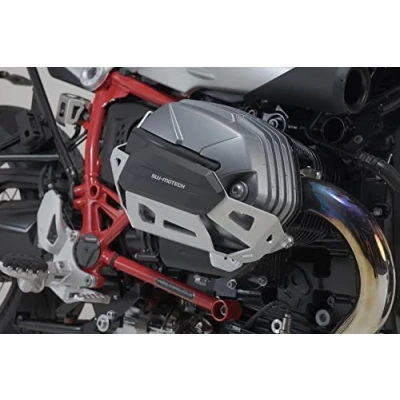Abbildung von SW MOTECH Zylinderschutz Alu für BMW R nineT 2021 silber