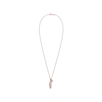Abbildung von Elli Feather Halskette Rose goldcoloured, Damen, Größe: 55, gold coloured