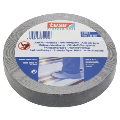 Abbildung von TESA 60950 ANTI RUTSCH BAND 25MM 15M SCHWARZ