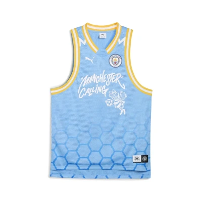 Abbildung von PUMA Trainingsshirt &quot;PUMA HOOPS x MANCHESTER CITY Basketballtrikot Herren&quot;