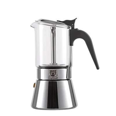 Abbildung von GRÄWE Espressokocher mit Glaskanne, 0,16l Kaffeekanne
