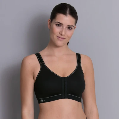 Abbildung von Anita Active Frontline OPEN Sport BH, Damen, Größe: 70A, Schwarz