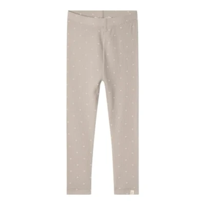 Abbildung von Lil&#039; Atelier Print Leggings Hosen für Kinder, Größe: 122, Gray morn