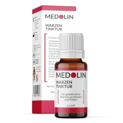 Abbildung von Medolin® Warzen Tinktur Warzenentferner 2 ml