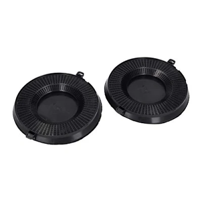 Abbildung von 2x Aktivkohlefilter Filter Set Dunstabzugshaube kompatibel mit AEG 9029793610 EHFC48 Typ48 Whirlpool 484000008783 Indesit C00384665