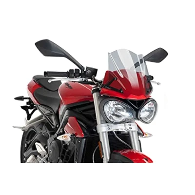 Abbildung von Puig Windschutzscheibe Naked New Generation Sport 9999H für Triumph Street Triple S 17&#039; 19&#039;
