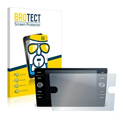 Abbildung von BROTECT Schutzglas für Volkswagen T Roc Cabriolet Style TSI 2020 Discover Media 8&quot; Schutzfolie Panzer Folie Glas [Extrem Kratzfest 9H,