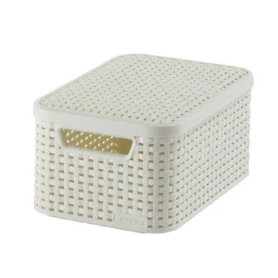 Abbildung von Curver Organizer &quot;STYLE Box S&quot;, (Set, 3 St.), Aufbewahrungsbox, creme
