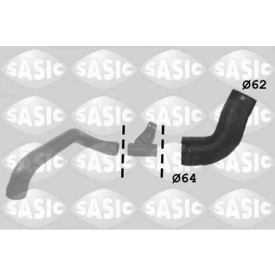 Abbildung von SASIC 3336090 Ladeluftschlauch MERCEDES BENZ: Sprinter 3 T Kastenwagen, 2 Bus