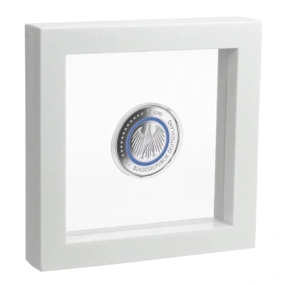 Abbildung von Safe, Schweberahmen, Clip Weiß Abm: 130x130x25 mm. pro Stk.